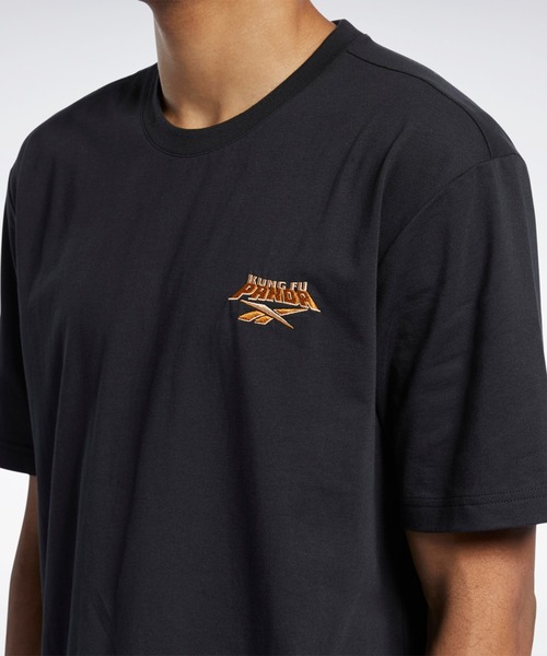 Reebok(リーボック)の「カンフー・パンダ Tシャツ / Kung Fu Panda T-Shirt(Tシャツ/カットソー・メンズ・ホワイト/ブラック・SMALL/MEDIUM/X-LARGE/XX-LARGE/X-SMALL/XXX-LARGE/LARGE)」の8枚目の写真