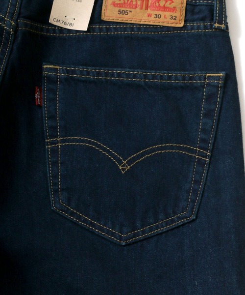 Levi's（リーバイス）の「Levis/リーバイス 505  ストレッチ レギュラーストレート ウォッシュ加工デニム（デニムパンツ・メンズ・インディゴブルー/ダークインディゴブルー/ライトインディゴブルー/ブルー系その他/ブルー系その他2・32inch/30inch/34inch/31inch/29inch/33inch/28inch/36inch）」の15枚目の写真