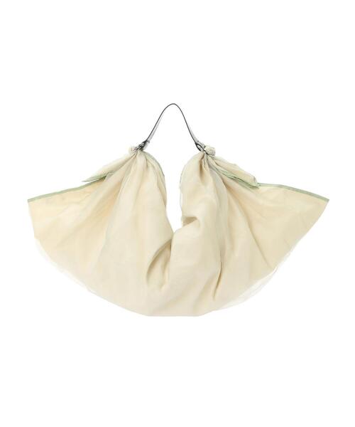 AMERICAN HOLIC（アメリカンホリック）の「チュールトートバッグ（トートバッグ・レディース・ダークブラウン/キャメル/ミント・FREE）」の5枚目の写真