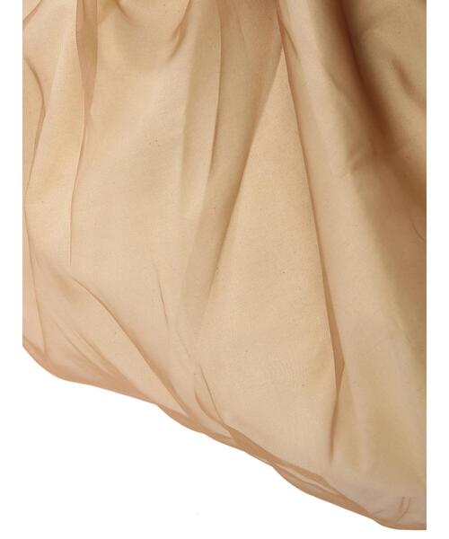 AMERICAN HOLIC（アメリカンホリック）の「チュールトートバッグ（トートバッグ・レディース・ダークブラウン/キャメル/ミント・FREE）」の13枚目の写真