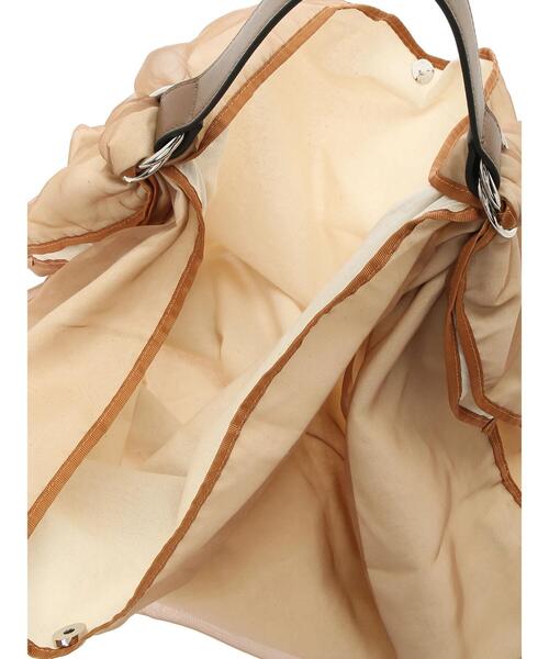 AMERICAN HOLIC（アメリカンホリック）の「チュールトートバッグ（トートバッグ・レディース・ダークブラウン/キャメル/ミント・FREE）」の14枚目の写真