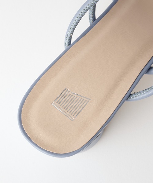 COLONY 2139（コロニートゥーワンスリーナイン）の「ストラップサンダル（サンダル・レディース・ブラック/サックスブルー/アイボリー・22.5cm/23.5cm/24.5cm）」の4枚目の写真