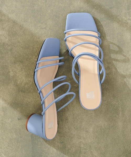 COLONY 2139（コロニートゥーワンスリーナイン）の「ストラップサンダル（サンダル・レディース・ブラック/サックスブルー/アイボリー・22.5cm/23.5cm/24.5cm）」の18枚目の写真