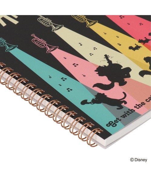 Francfranc(フランフラン)の「ディズニー おしゃれキャット ノート A5 ブラック(手帳/メモ帳・レディース・ブラック・FREE)」の5枚目の写真