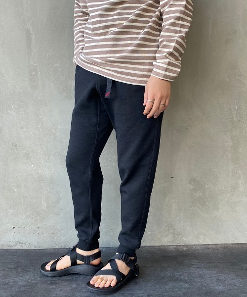 値下げ不可　GRAMICCI/グラミチ　クールマックスナローリブパンツ　Lサイズ GRAMICCI/グラミチ] クールマックスニットナローリブパンツ