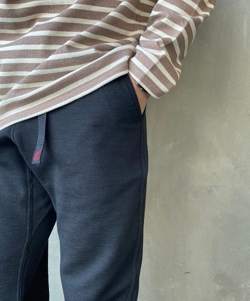 Gramicci（グラミチ）の「[GRAMICCI/グラミチ] クールマックスニットナローリブパンツ（その他パンツ・メンズ・ブラック/ヘザーグレー/チャコール・S/M/L）」の5枚目の写真