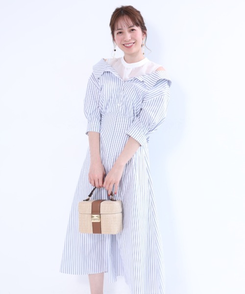 ２ｗａｙレイヤードシャツワンピース ワンピース Rirandture リランドチュール のファッション通販 Zozotown