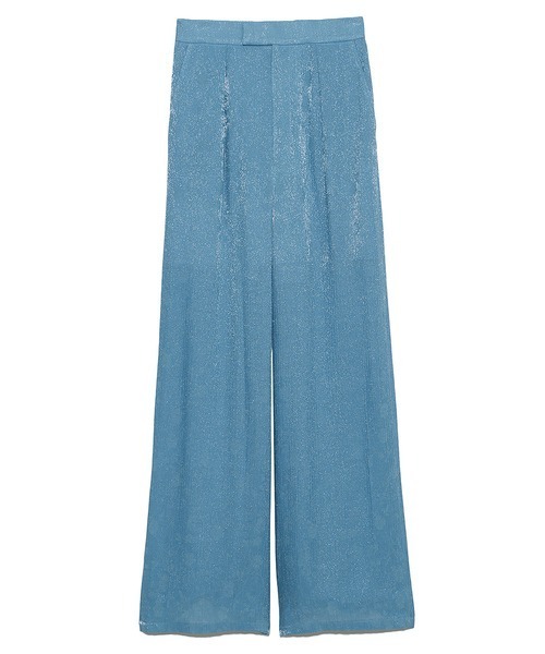 FRAY I.D（フレイアイディー）の「シアージャカードパンツ（その他パンツ・レディース・ブルー/グレー/イエロー・0/1）」の2枚目の写真