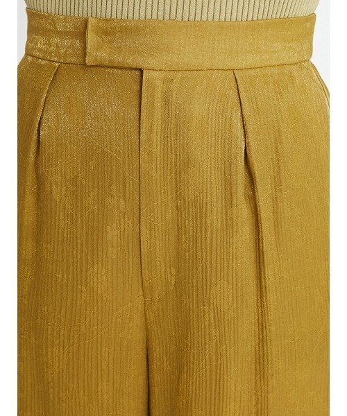 FRAY I.D（フレイアイディー）の「シアージャカードパンツ（その他パンツ・レディース・ブルー/グレー/イエロー・0/1）」の13枚目の写真