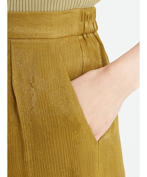 FRAY I.D（フレイアイディー）の「シアージャカードパンツ（その他パンツ・レディース・ブルー/グレー/イエロー・0/1）」の8枚目の写真