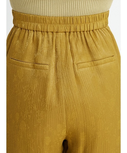 FRAY I.D（フレイアイディー）の「シアージャカードパンツ（その他パンツ・レディース・ブルー/グレー/イエロー・0/1）」の15枚目の写真