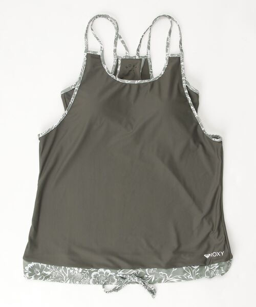 ROXY（ロキシー）の「ROXY/ロキシー  水陸両用カップ付きフィットネスタンクトップ   RSW212625T（タンクトップ・レディース・カーキ/ネイビー/パープル・L/M）」の20枚目の写真