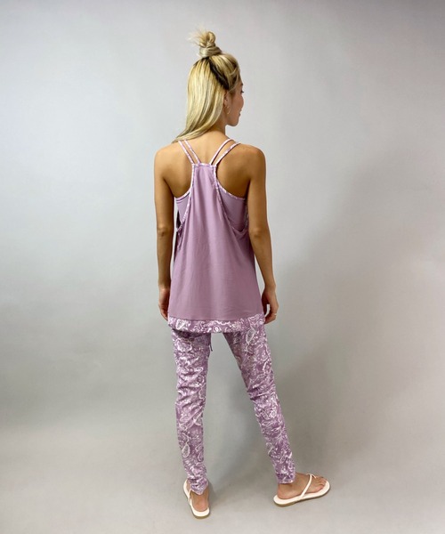 ROXY（ロキシー）の「ROXY/ロキシー  水陸両用カップ付きフィットネスタンクトップ   RSW212625T（タンクトップ・レディース・カーキ/ネイビー/パープル・L/M）」の16枚目の写真