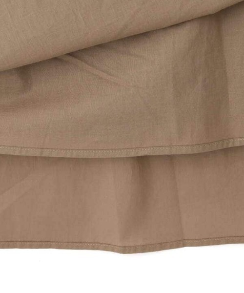 N.(N. Natural Beauty Basic)(エヌエヌナチュラルビューティーベーシック)の「【S Size Line】◆コットンローン前掛け風ワンピース(ワンピース・レディース・ピンク/ベージュ/パープル・MEDIUM/SMALL)」の18枚目の写真