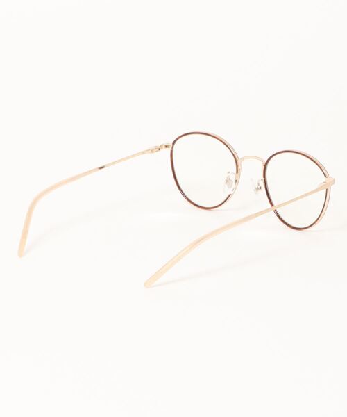 SLOBE IENA(スローブイエナ)の「【AIM/エイム】SLOBE別注 s gateメガネ(メガネ・レディース・ブラック/ブラウン・FREE)」の4枚目の写真