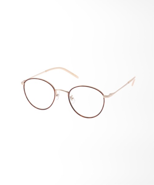 SLOBE IENA(スローブイエナ)の「【AIM/エイム】SLOBE別注 s gateメガネ(メガネ・レディース・ブラック/ブラウン・FREE)」の2枚目の写真