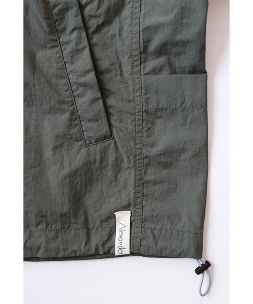 AlexanderLeeChang（アレキサンダーリーチャン）の「AlexanderLeeChang アレキサンダーリーチャン / 50/50 ANORAK バイカラーパッカブルナイロンアウトドアアノラック / AC032105（マウンテンパーカー・メンズ・ネイビー/カーキ/ピンク・2/3）」の19枚目の写真