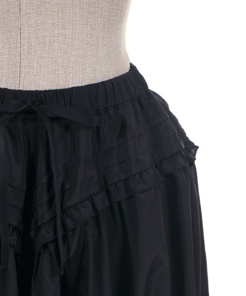 axes femme（アクシーズファム）の「クラシックドロワーズ（その他パンツ・レディース・ブラック/キナリ・MEDIUM）」の11枚目の写真