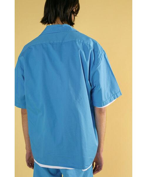 Dickies（ディッキーズ）の「＜Dickies × monkey time＞ SLF/DY WORK SHIRT/ワークシャツ（シャツ/ブラウス・メンズ・ブラック/パープル/ターコイズブルー・SMALL/MEDIUM/LARGE）」の11枚目の写真