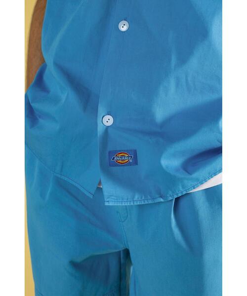 Dickies（ディッキーズ）の「＜Dickies × monkey time＞ SLF/DY WORK SHIRT/ワークシャツ（シャツ/ブラウス・メンズ・ブラック/パープル/ターコイズブルー・SMALL/MEDIUM/LARGE）」の7枚目の写真