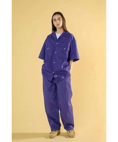 Dickies（ディッキーズ）の「＜Dickies × monkey time＞ SLF/DY WORK SHIRT/ワークシャツ（シャツ/ブラウス・メンズ・ブラック/パープル/ターコイズブルー・SMALL/MEDIUM/LARGE）」の13枚目の写真