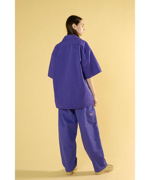 Dickies（ディッキーズ）の「＜Dickies × monkey time＞ SLF/DY WORK SHIRT/ワークシャツ（シャツ/ブラウス・メンズ・ブラック/パープル/ターコイズブルー・SMALL/MEDIUM/LARGE）」の14枚目の写真