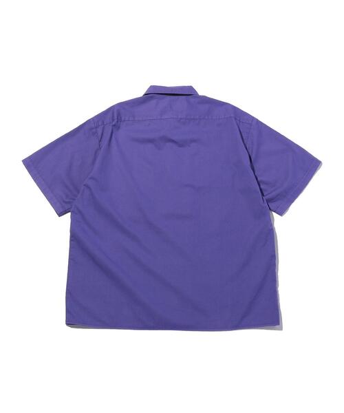 Dickies（ディッキーズ）の「＜Dickies × monkey time＞ SLF/DY WORK SHIRT/ワークシャツ（シャツ/ブラウス・メンズ・ブラック/パープル/ターコイズブルー・SMALL/MEDIUM/LARGE）」の16枚目の写真