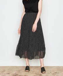 AEWEN MATOPH | <AEWEN MATOPH(イウエン マトフ)>ドット プリーツスカート†(スカート)