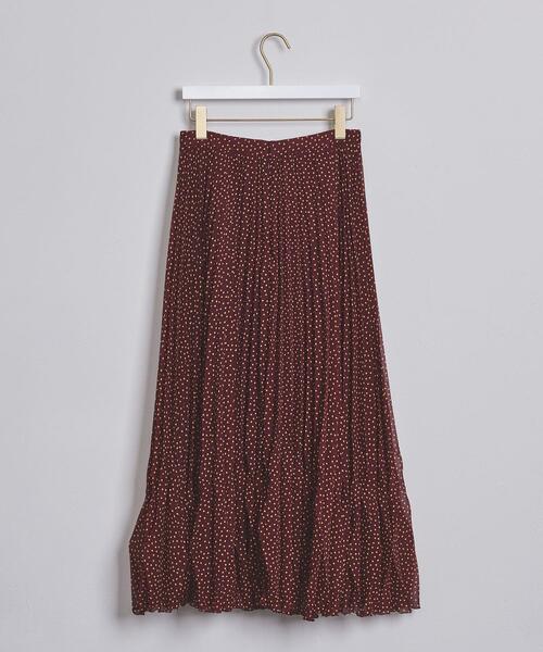 AEWEN MATOPH(イウエン マトフ)の「<AEWEN MATOPH(イウエン マトフ)>ドット プリーツスカート†(スカート・レディース・ブラック/ブラウン・36/38)」の12枚目の写真