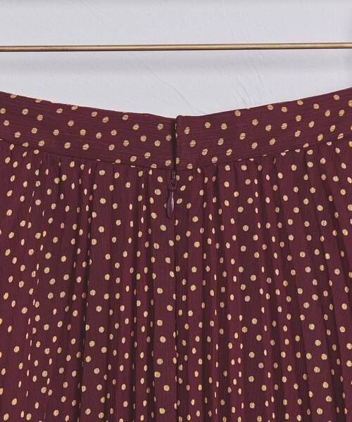 AEWEN MATOPH(イウエン マトフ)の「<AEWEN MATOPH(イウエン マトフ)>ドット プリーツスカート†(スカート・レディース・ブラック/ブラウン・36/38)」の16枚目の写真
