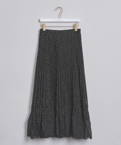 AEWEN MATOPH(イウエン マトフ)の「<AEWEN MATOPH(イウエン マトフ)>ドット プリーツスカート†(スカート・レディース・ブラック/ブラウン・36/38)」の10枚目の写真