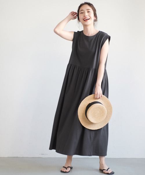 ワンピースノースリーブカットワンピース ワンピース Coca Coca コカ のファッション