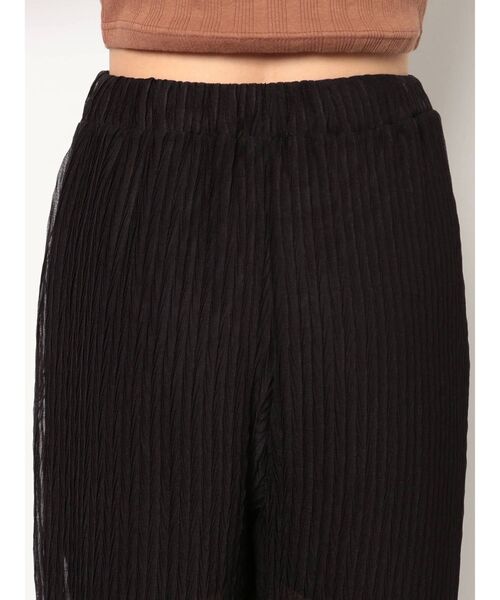 EVRIS（エヴリス）の「プリーツイージーワイドパンツ（その他パンツ・レディース・ブラック/ブラウン/グリーン・FREE）」の21枚目の写真