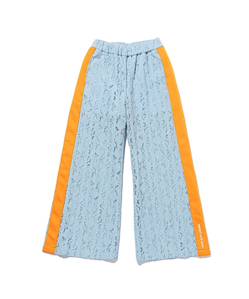 24karats(トゥウェンティーフォーカラッツ)の「Side Line Lace Pants(その他パンツ・レディース・サックスブルー・S/M)」の1枚目の写真