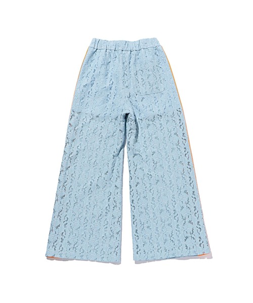 24karats(トゥウェンティーフォーカラッツ)の「Side Line Lace Pants(その他パンツ・レディース・サックスブルー・S/M)」の2枚目の写真