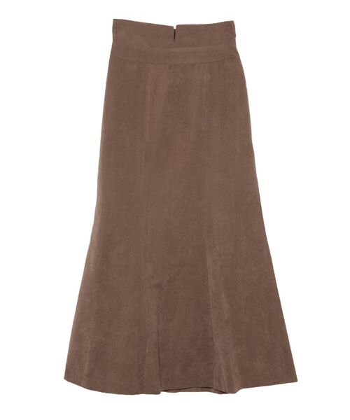 LAGUNAMOON（ラグナムーン）の「フェイクスエードハイウエストスカート（スカート・レディース・ピンク/ネイビー/ブラウン・SMALL/MEDIUM）」の2枚目の写真