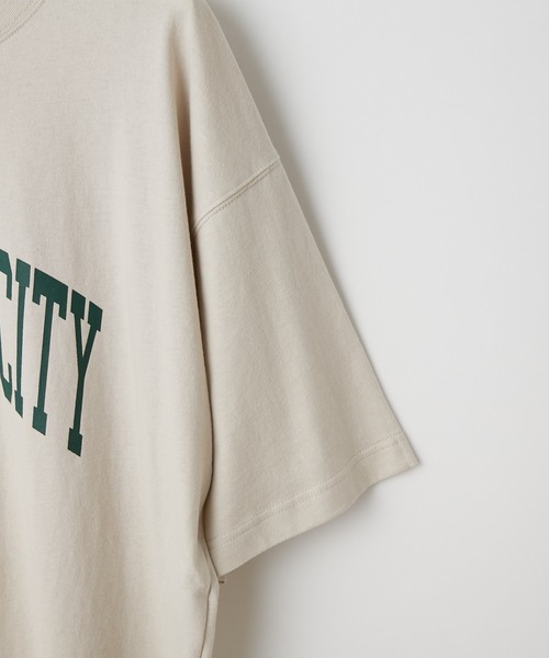 CIAOPANIC TYPY（チャオパニックティピー）の「【ZOZOTOWN限定】 OKLAHOMACITYカレッジロゴユニセックスTee（Tシャツ/カットソー・メンズ・ネイビー/ホワイト系その他/チャコールグレー/ベージュ系その他・L/M/XL）」の19枚目の写真