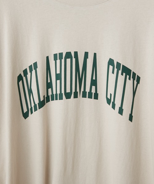 CIAOPANIC TYPY（チャオパニックティピー）の「【ZOZOTOWN限定】 OKLAHOMACITYカレッジロゴユニセックスTee（Tシャツ/カットソー・メンズ・ネイビー/ホワイト系その他/チャコールグレー/ベージュ系その他・L/M/XL）」の21枚目の写真