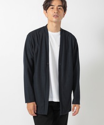 UNION STATION | Ｗフェイス1ボタンカーディガン(Tシャツ/カットソー)
