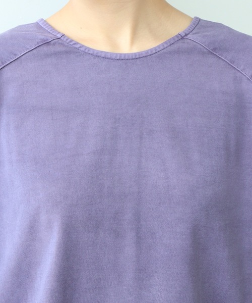 cardo fabrica（カルドファブリカ）の「◇クリアスピン製品染め ワイドスリーブ ショートカーディガン（カーディガン/ボレロ・レディース・グレー/チャコールグレー/パープル・FREE）」の13枚目の写真