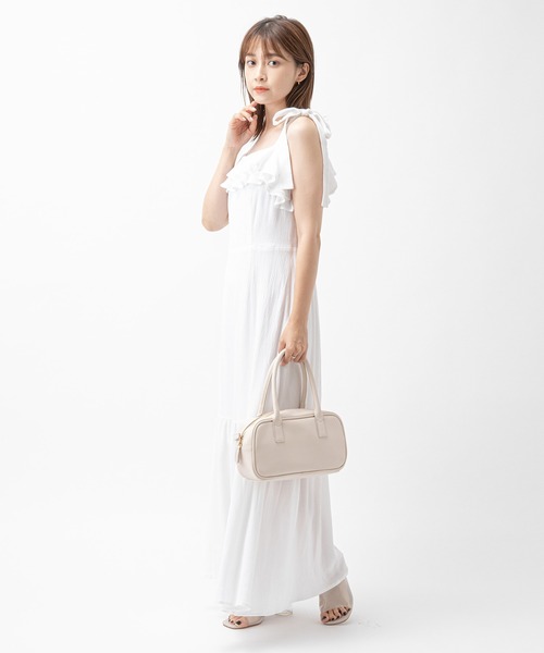 one after another NICE CLAUP（ワンアフターアナザーナイスクラップ）の「フレアマーメイドワンピース（ワンピース・レディース・ブラック/オフホワイト/その他・FREE）」の11枚目の写真