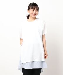 earth music&ecology | SET2点スリットカットチュニック+スリーブレスチュニック(チュニック)