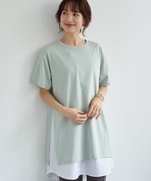 earth music&ecology | SET2点スリットカットチュニック+スリーブレスチュニック ＊(チュニック)
