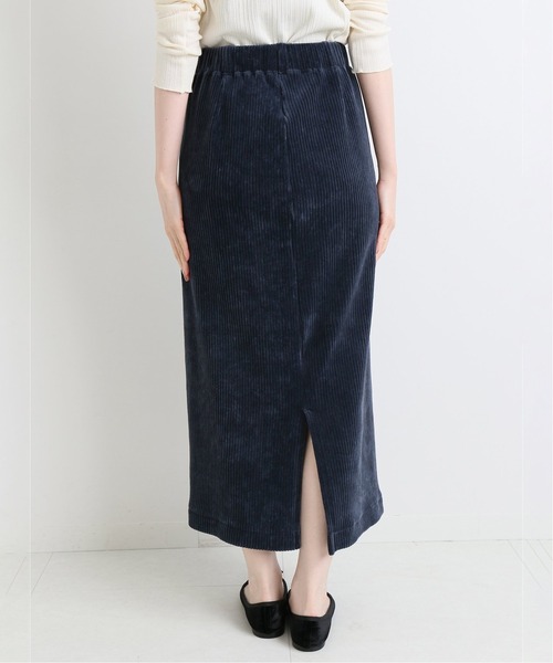 IENA（イエナ）の「コーデュロイジャージスカート◆（スカート・レディース・ネイビー/ブラック・34/40/38/36）」の8枚目の写真