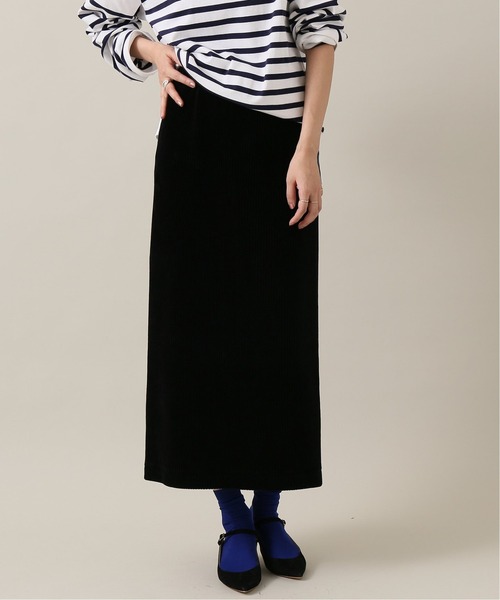 IENA（イエナ）の「コーデュロイジャージスカート◆（スカート・レディース・ネイビー/ブラック・34/40/38/36）」の9枚目の写真