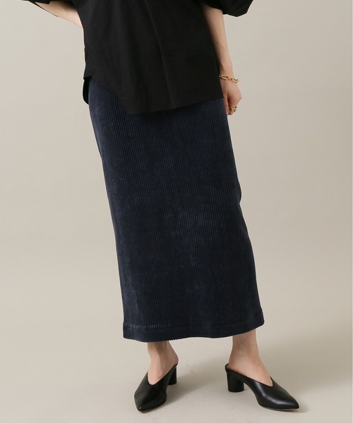 IENA（イエナ）の「コーデュロイジャージスカート◆（スカート・レディース・ネイビー/ブラック・34/40/38/36）」の13枚目の写真
