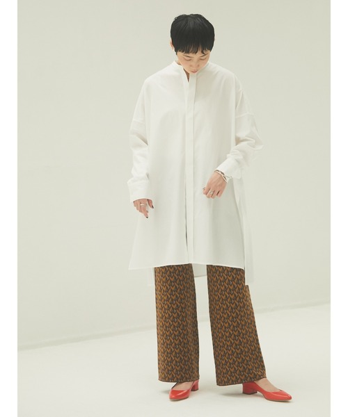 armonia（アルモニーア）の「armonia・ジャガード柄ニットパンツ（その他パンツ・レディース・ブラウン/カーキ・FREE）」の9枚目の写真