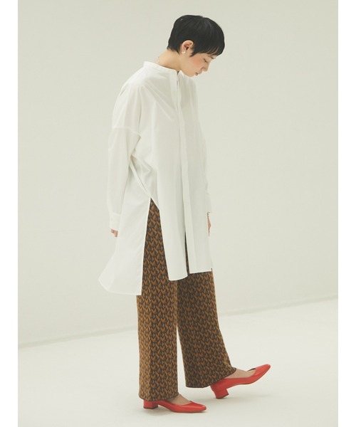 armonia（アルモニーア）の「armonia・ジャガード柄ニットパンツ（その他パンツ・レディース・ブラウン/カーキ・FREE）」の6枚目の写真