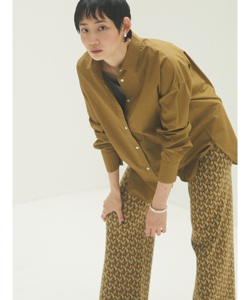 armonia（アルモニーア）の「armonia・ジャガード柄ニットパンツ（その他パンツ・レディース・ブラウン/カーキ・FREE）」の10枚目の写真