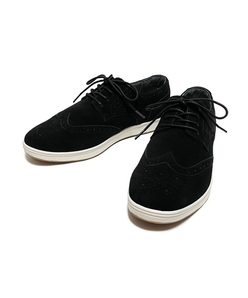 ADPOSION（アドポーション）の「【Euro Walker】レザースニーカー（スニーカー・メンズ・グレー/ブラック/ブラウン・LARGE/MEDIUM/X-LARGE/SMALL）」の3枚目の写真